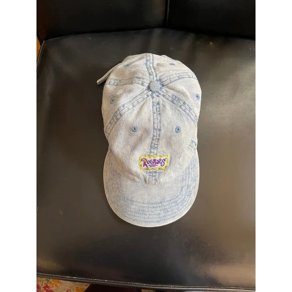 Vintage Rugrats Acid Washed Denim Hat Nickelodeon - Picture 3 of 6